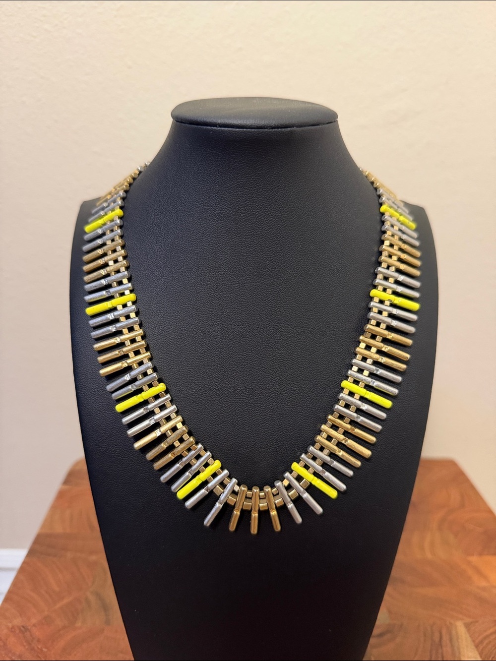 Madewell 1937 Mixed Metal Fringe Necklace 18"